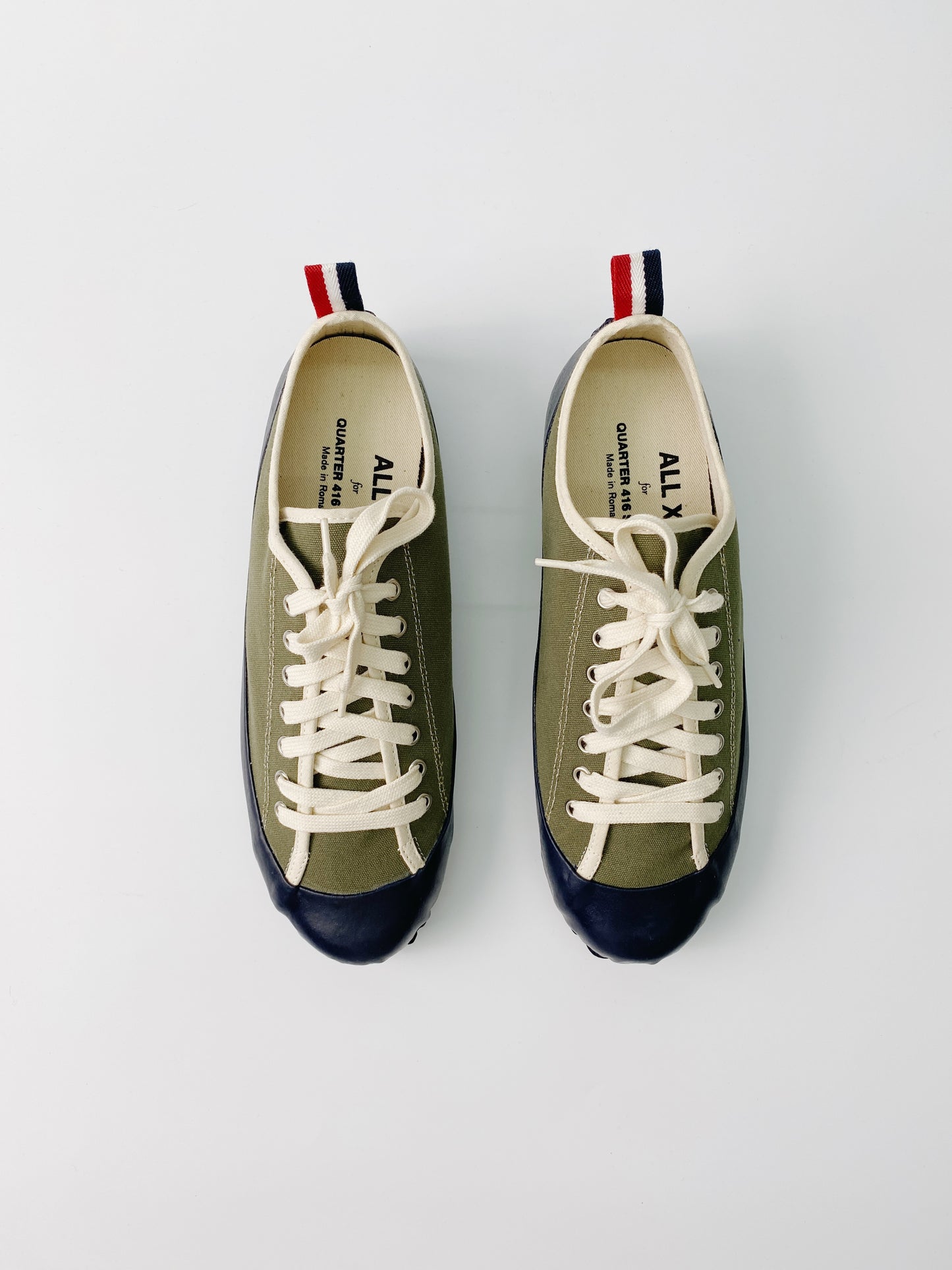 ALLX Marine Low Shoes (Olive/ Navy)