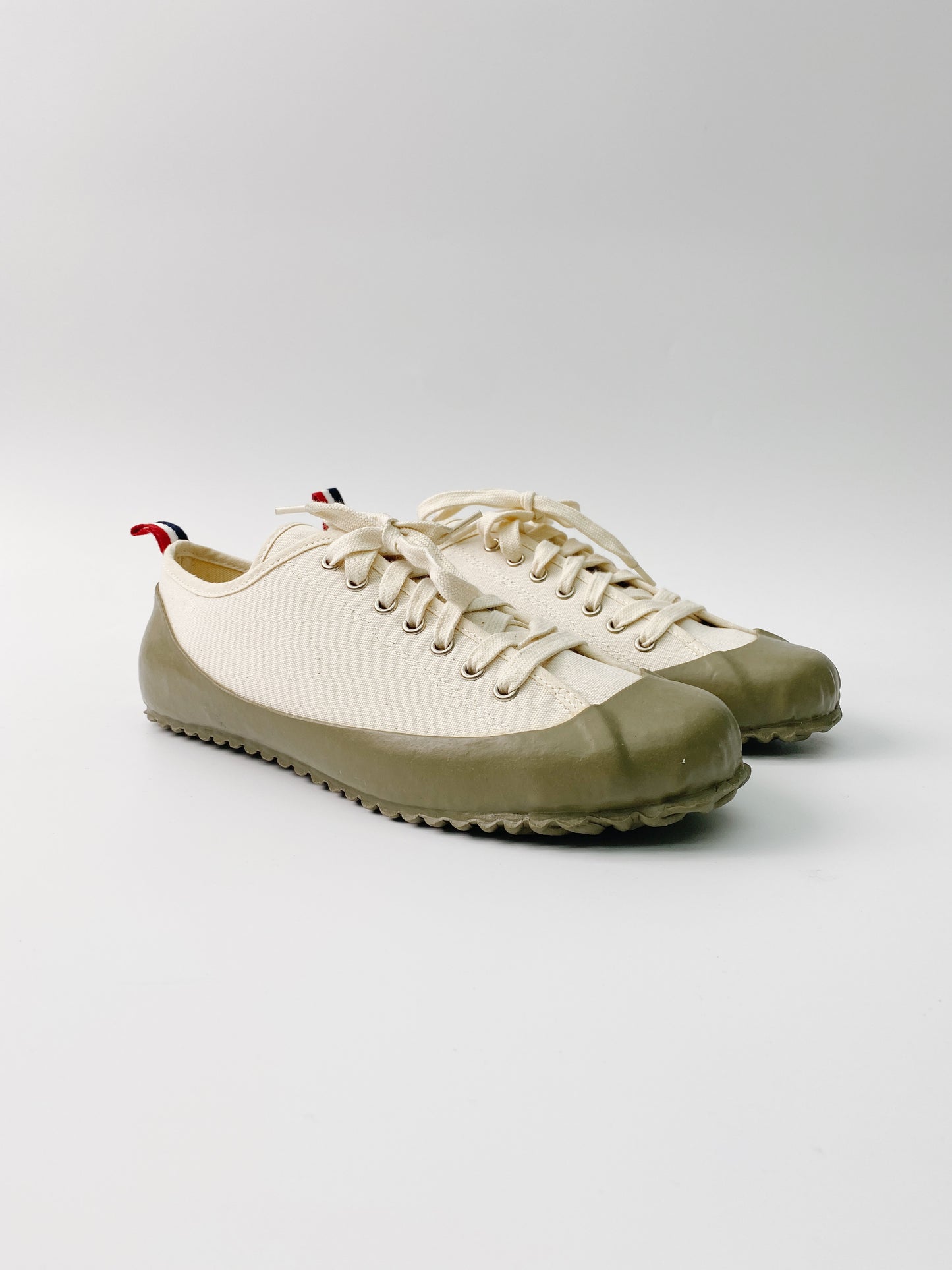 ALLX Marine Low Shoes (White/ Olive)