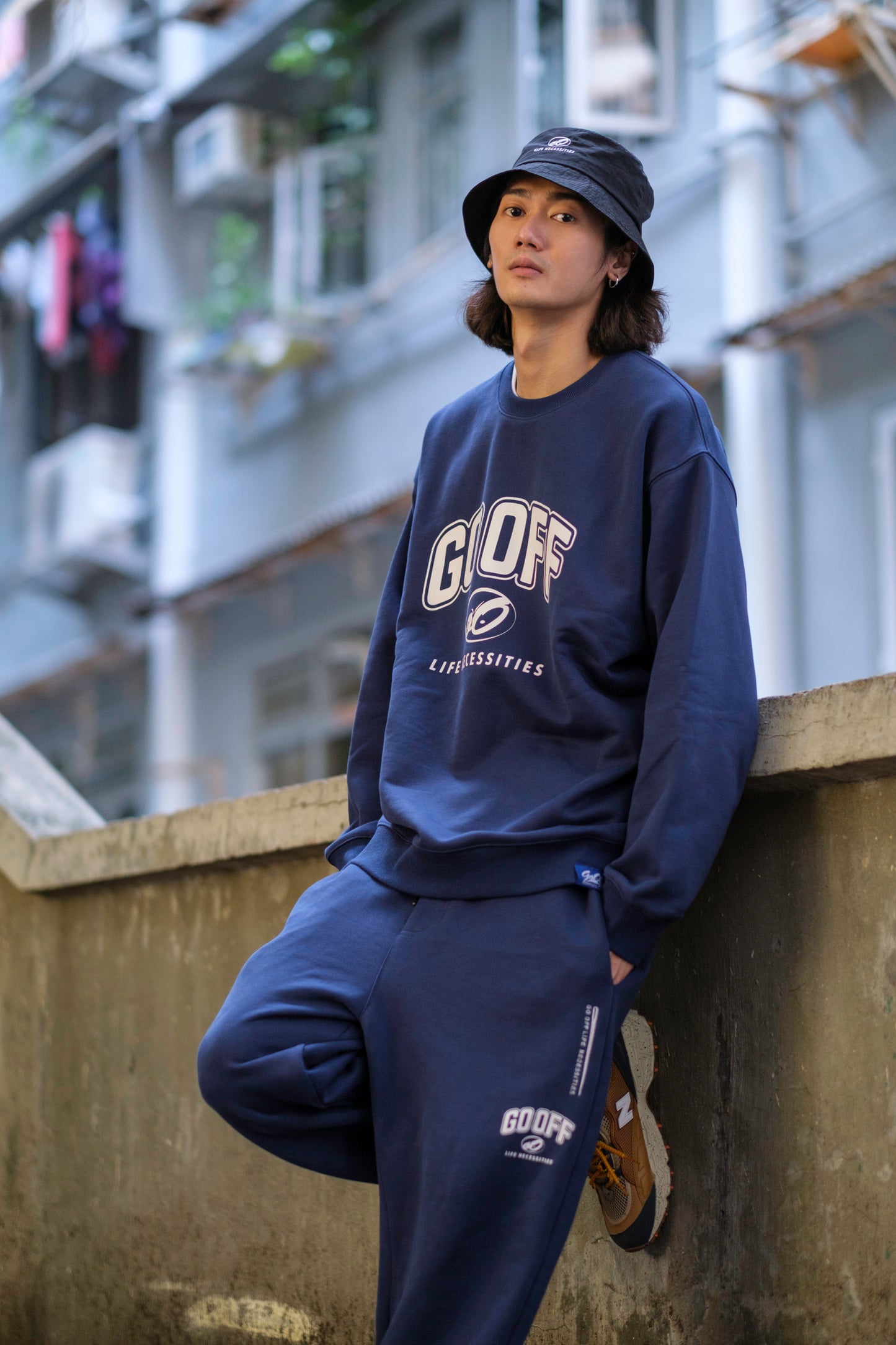 GO OFF ARC LOGO CREWNECK