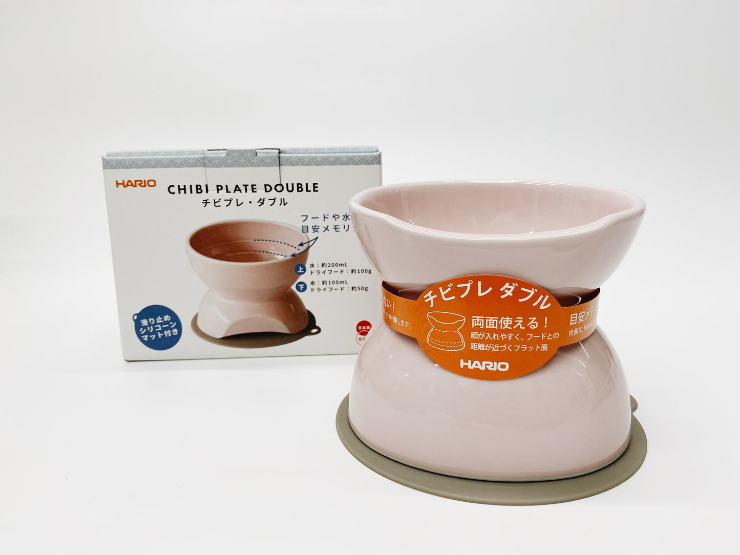 日本製 寵物食用碗(粉紅色- 高身) | Made in Japan Pet Food Bowl (Pink - Large)