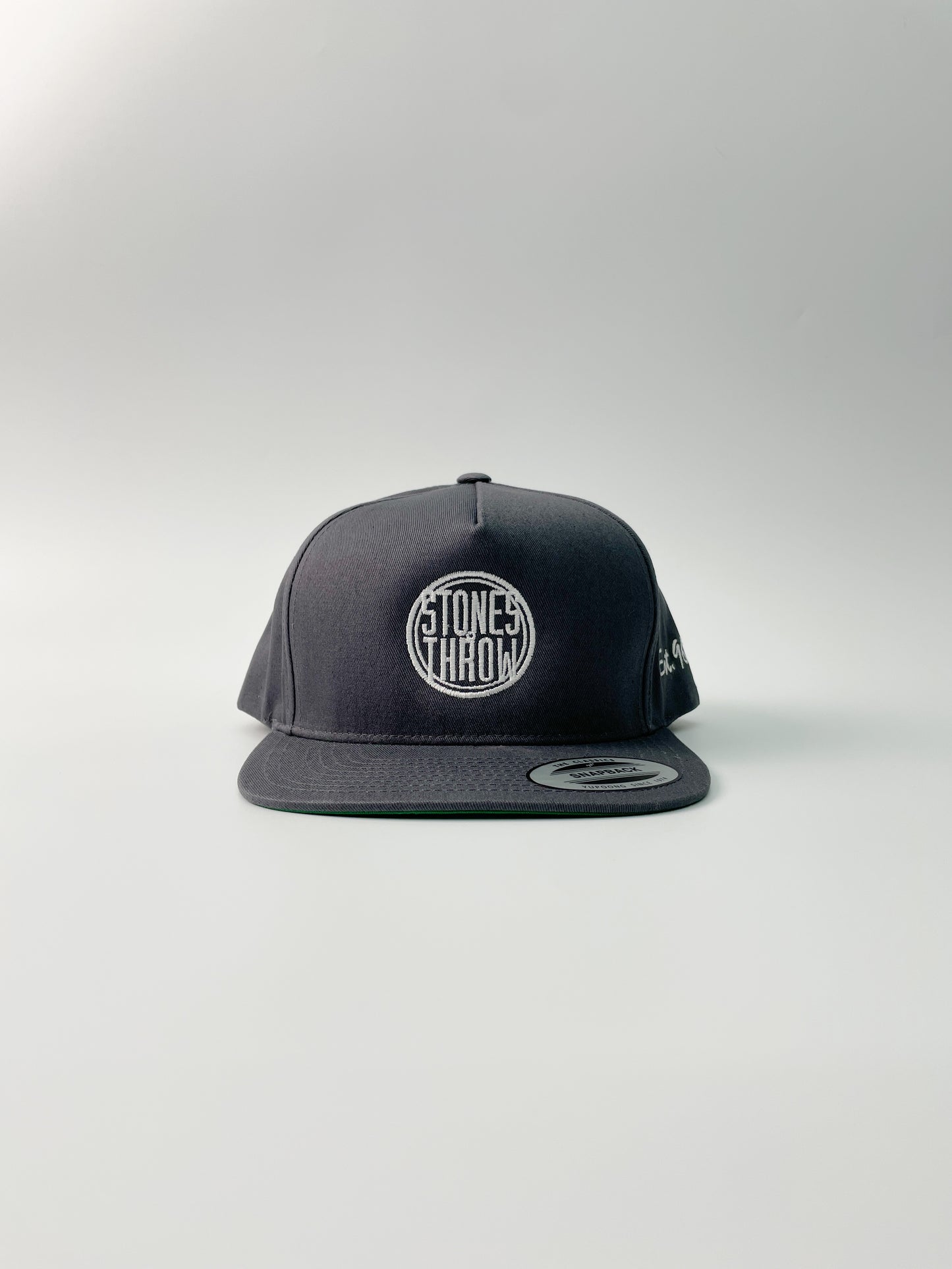 Stones Throw 5 Panel Baseball Cap (grey)