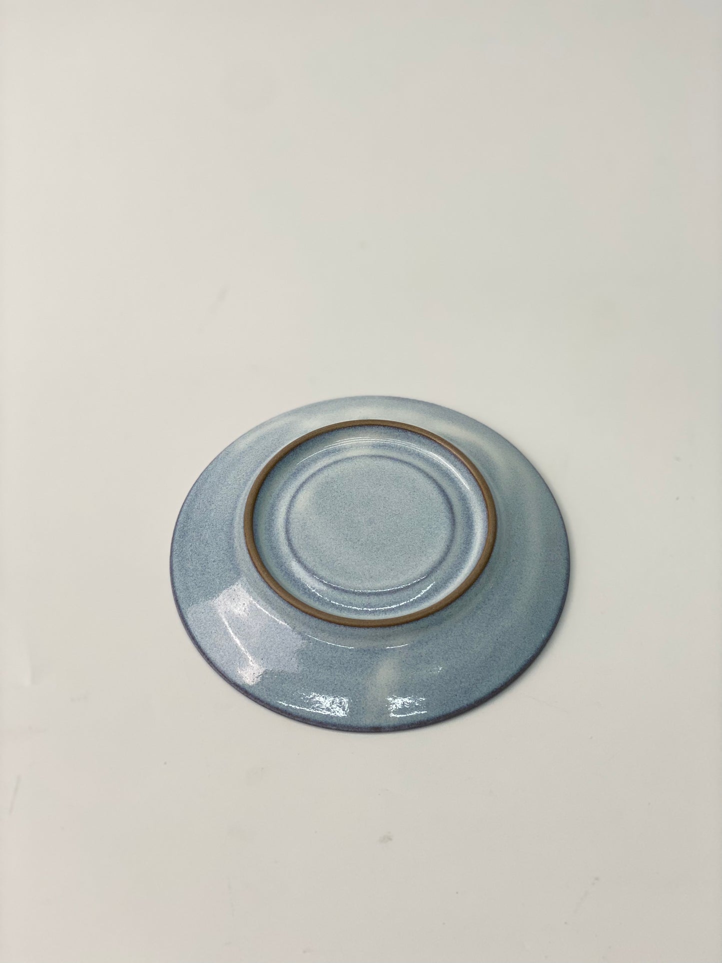 日本製美濃燒 螺旋紋杯碟套裝(淺藍色)| Japanese Mino Ware Spiral Pattern Mug and Plate Set(Light Blue)