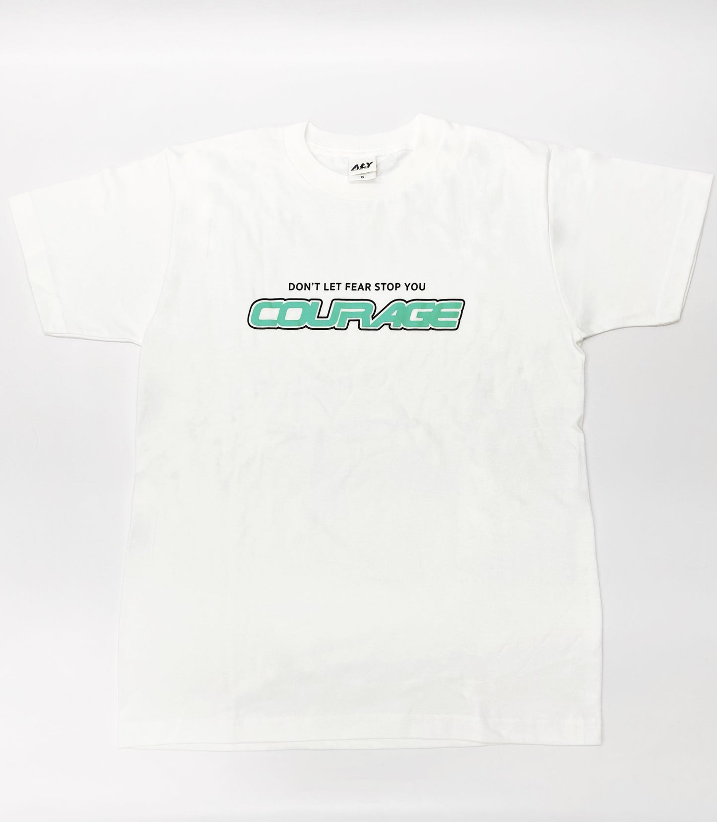 Aly Good Vibes - Courage Tee (White)