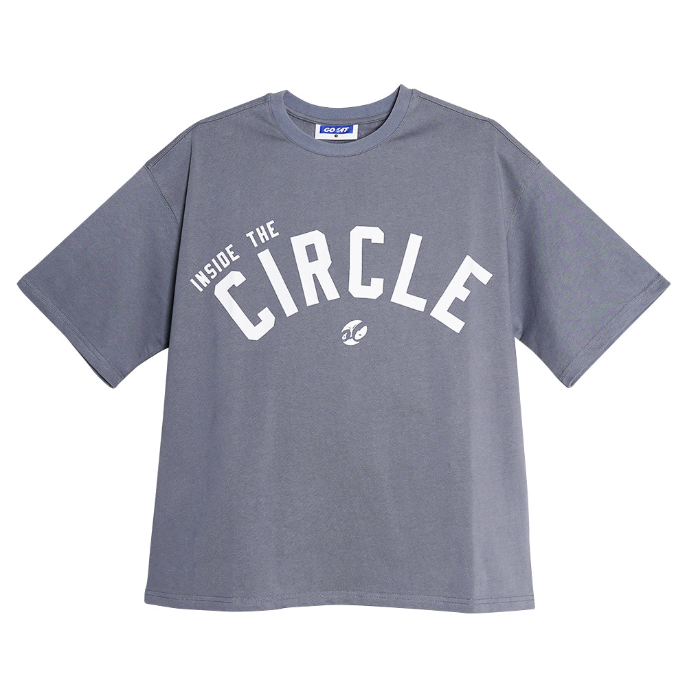GO OFF ITC LOGO TEE (DARK GREY) (SS22T002DG)