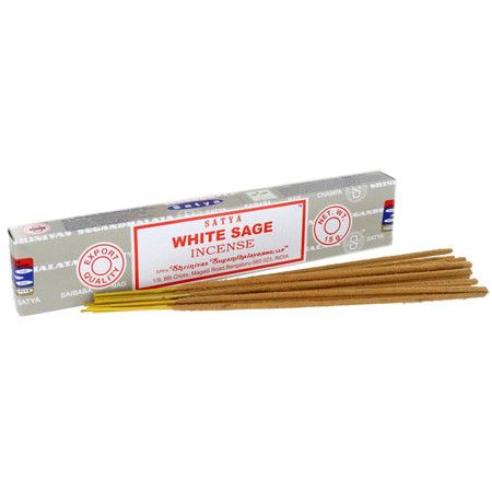 Satya Nag Champa White Sage Incense