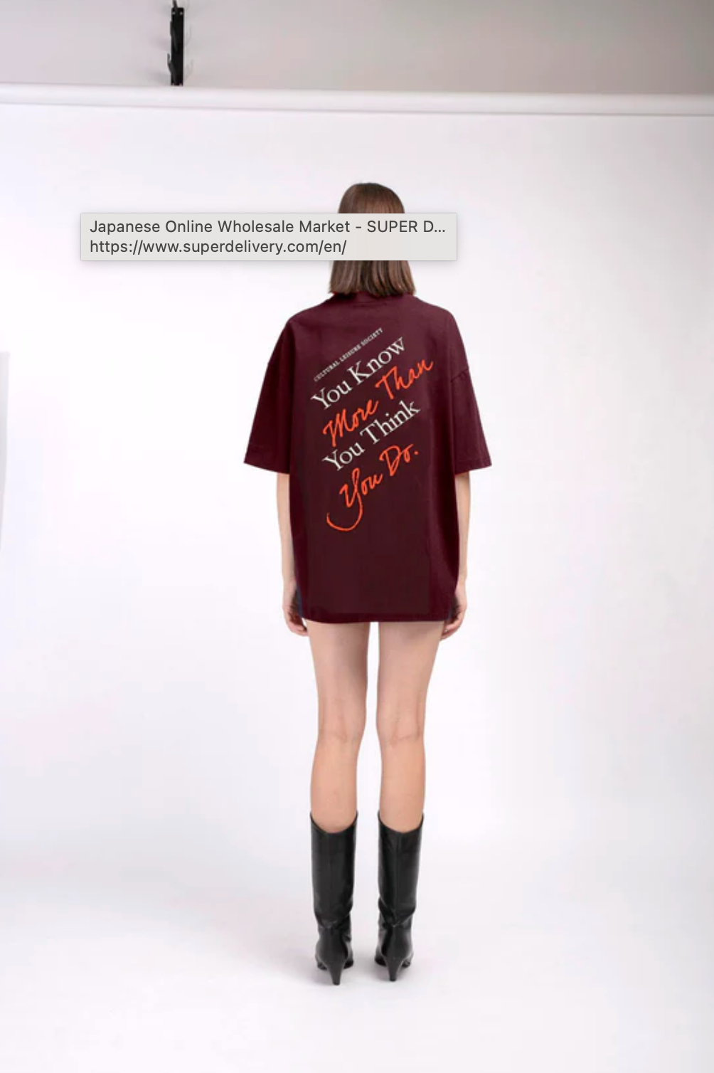 Matter Matters Culture Long Tee (Wine)