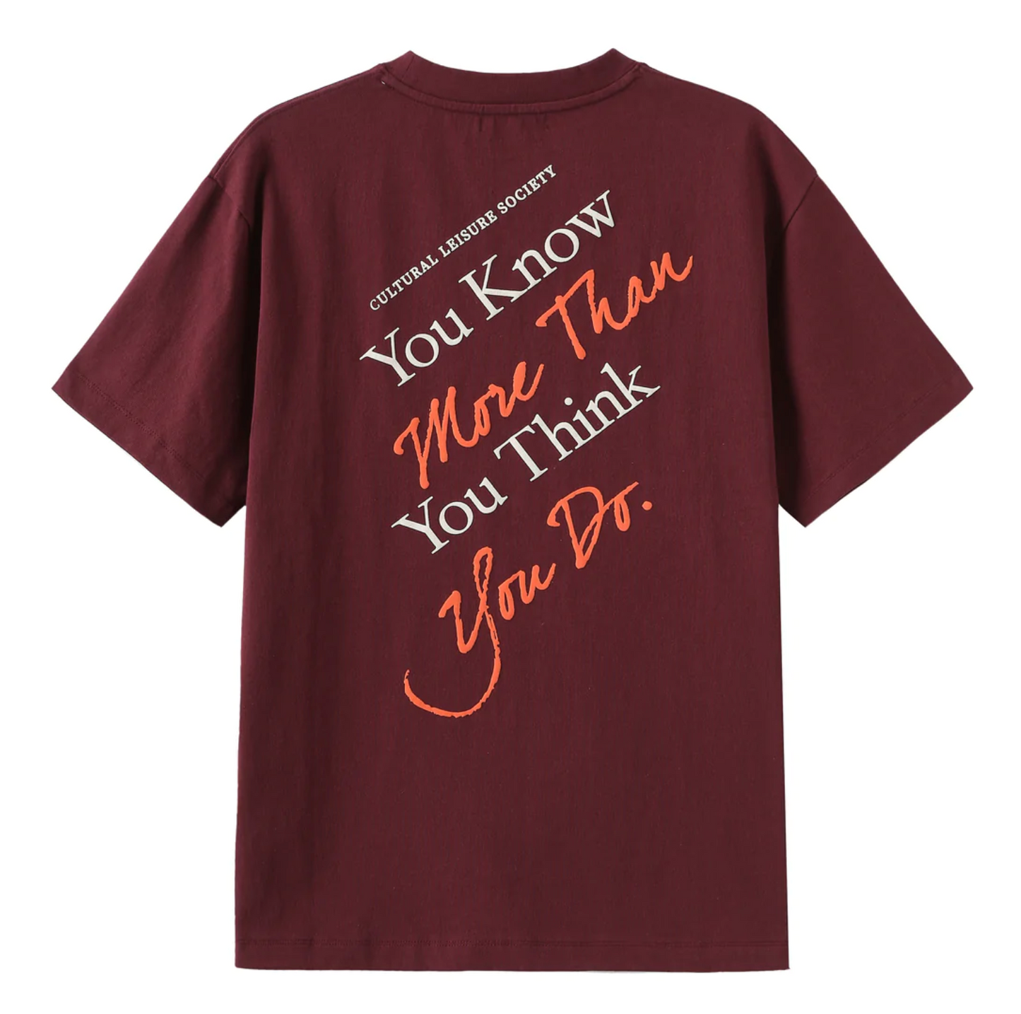 Matter Matters Culture Long Tee (Wine)