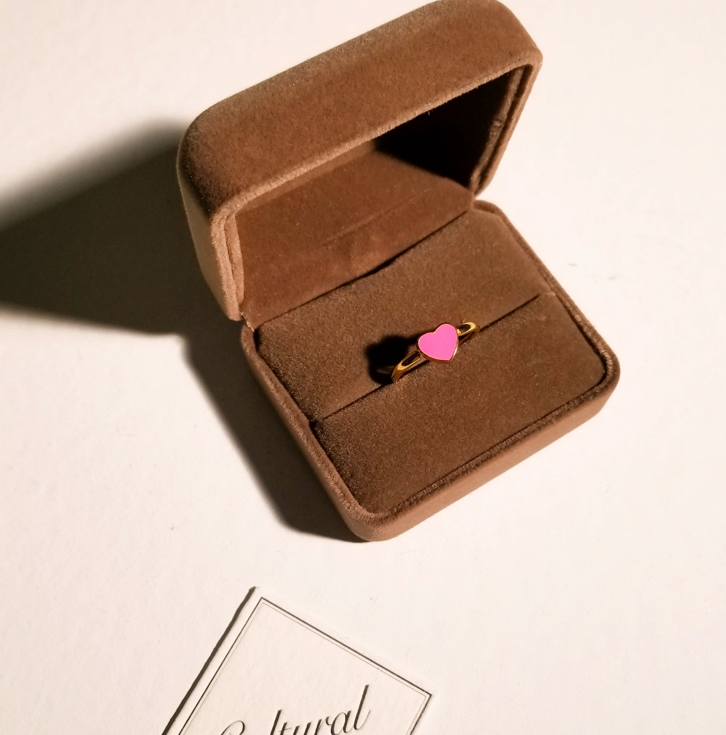 Matter Matters Follow Your Heart Ring • Pink