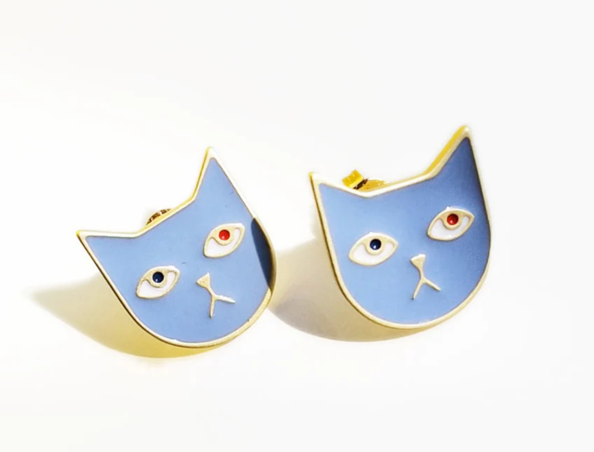 Matter Matters Kitty Tom • Light Blue