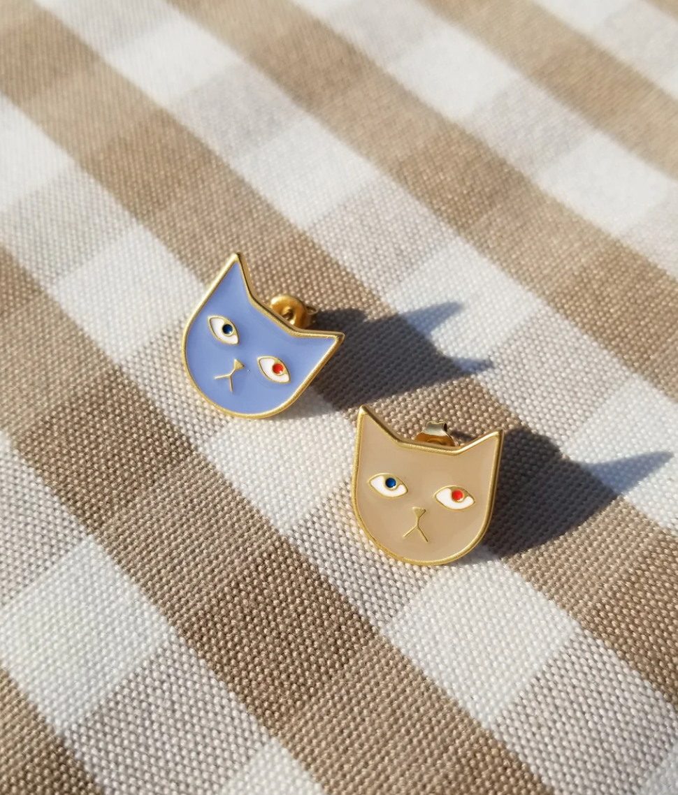 Matter Matters Kitty Tom • Light Blue