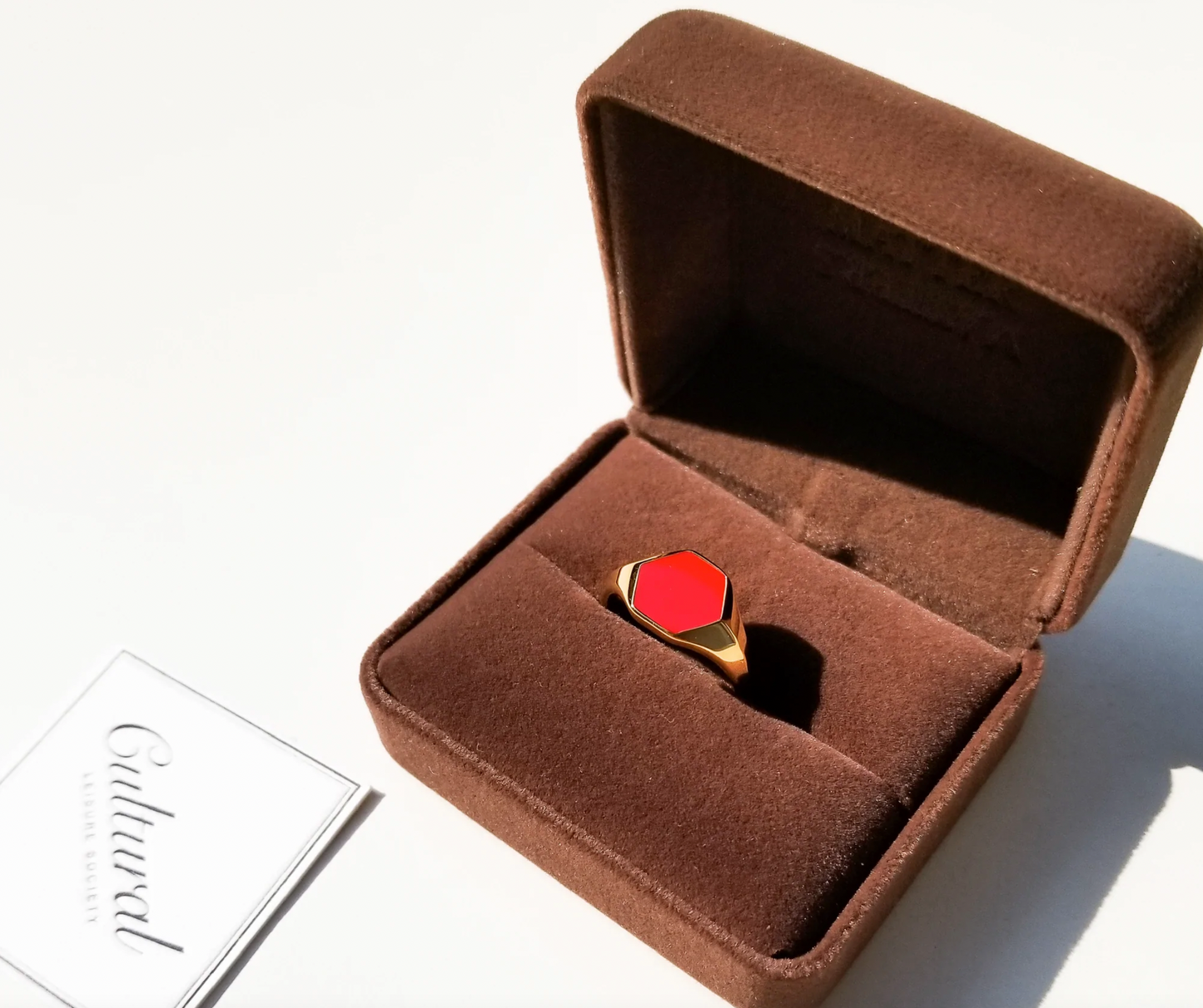 Matter Matters Stop Ring • Red