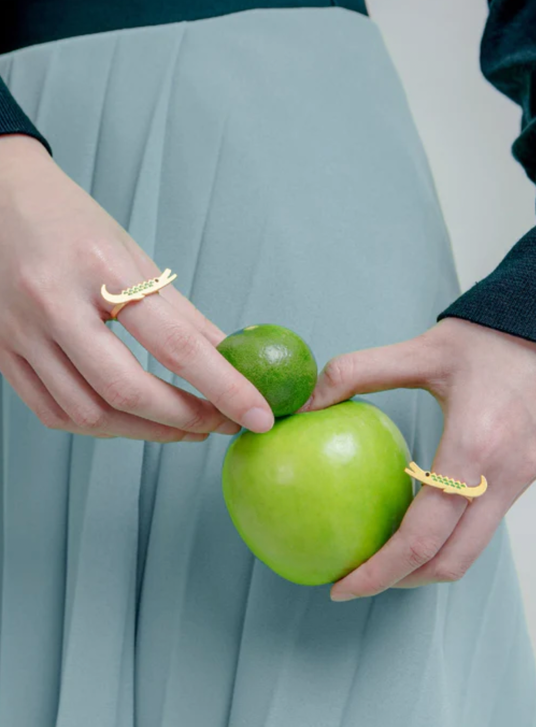 Matter Matters Crocodile Brother Ring