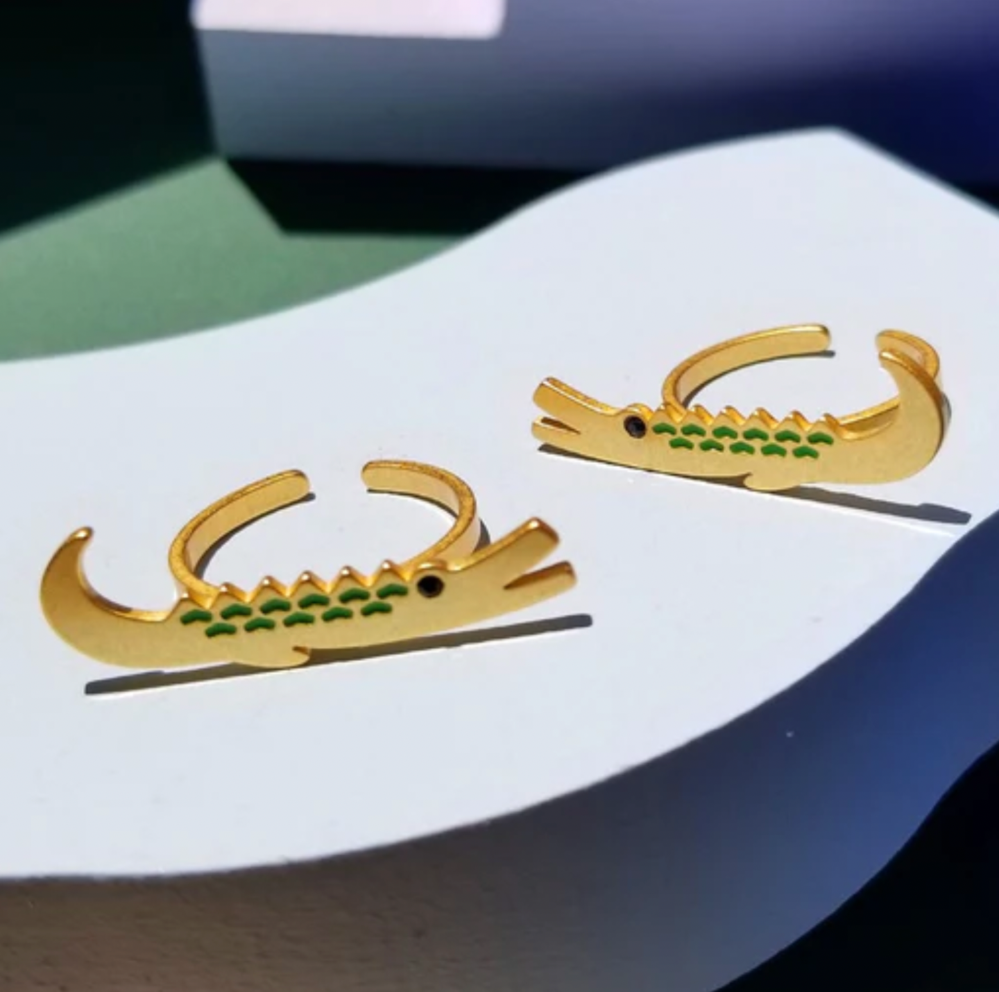 Matter Matters Crocodile Brother Ring