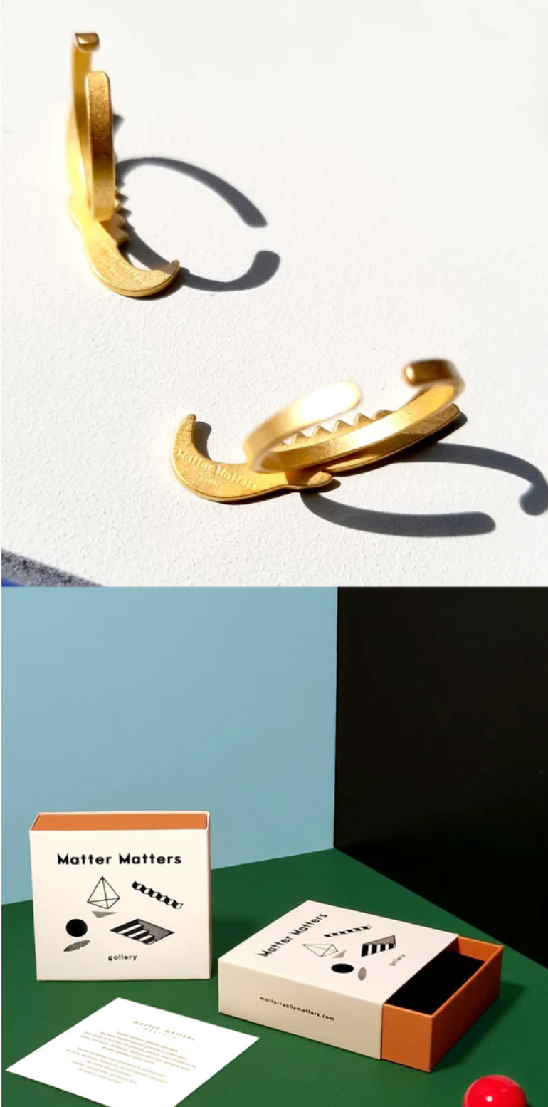 Matter Matters Crocodile Brother Ring