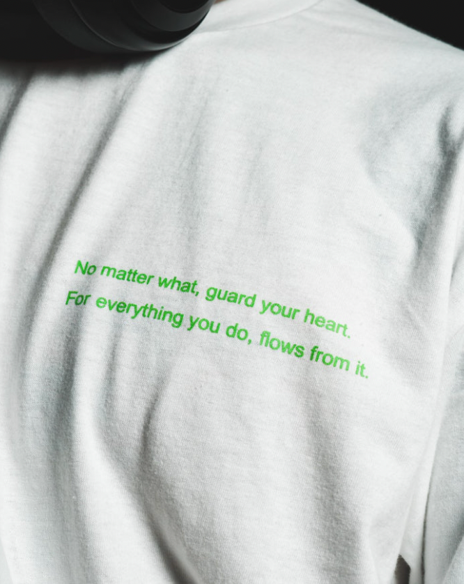 Aly Good Vibes - "ALY X B-BOY THINK" LONG SLEEVE TEE