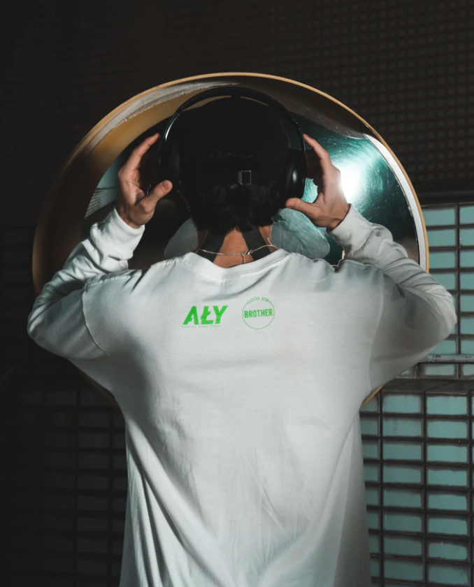 Aly Good Vibes - "ALY X B-BOY THINK" LONG SLEEVE TEE