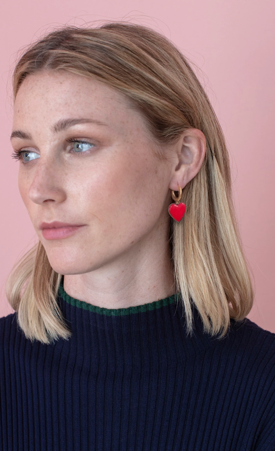 Matter Matters Hold Your Heart / Hoops • Red & Navy