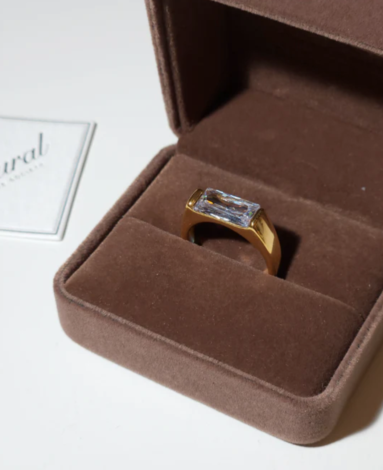 Matter Matters Clear Ring