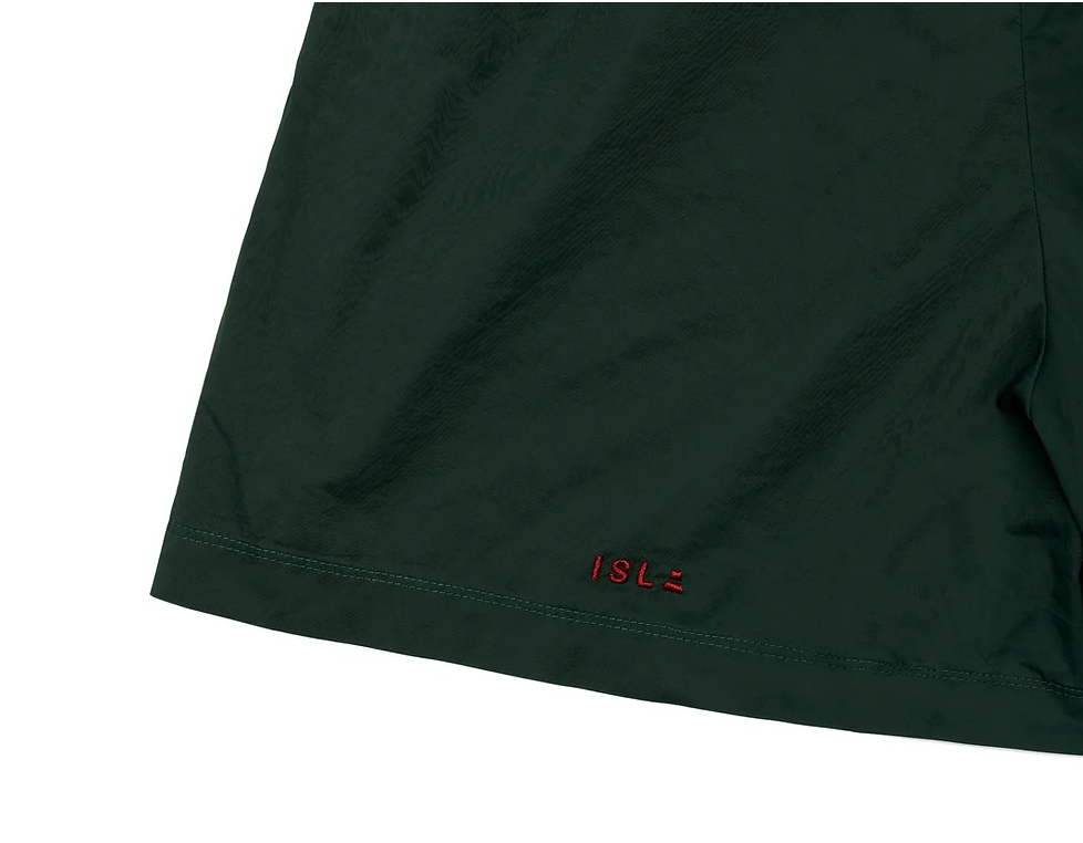 ISLA Team Tearaway Shorts (Two-Tone) - Teal x Forest Green