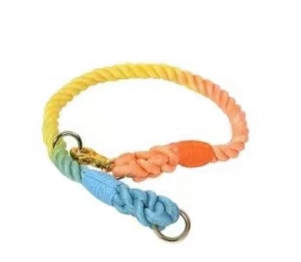 Pawsome Pets - Cotton Rope Collar (Vintage)