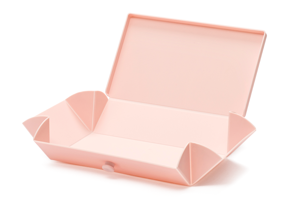 丹麥製 Uhmm 可重用食物盒 | Made in Denmark Uhmm No. 01 Delicate Pink Box/Morning Mist Strap