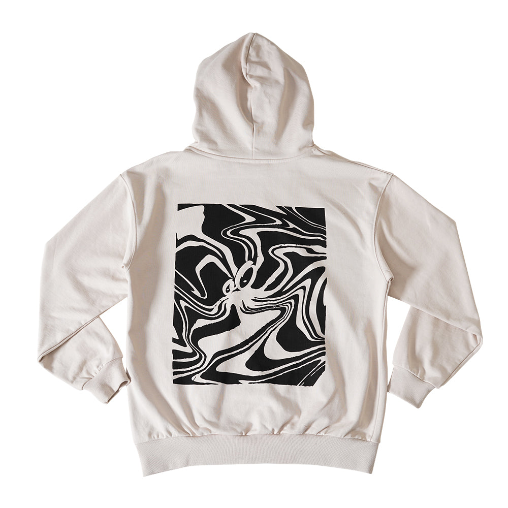 GO OFF TWIST RECORDS HOODIES (SAND)