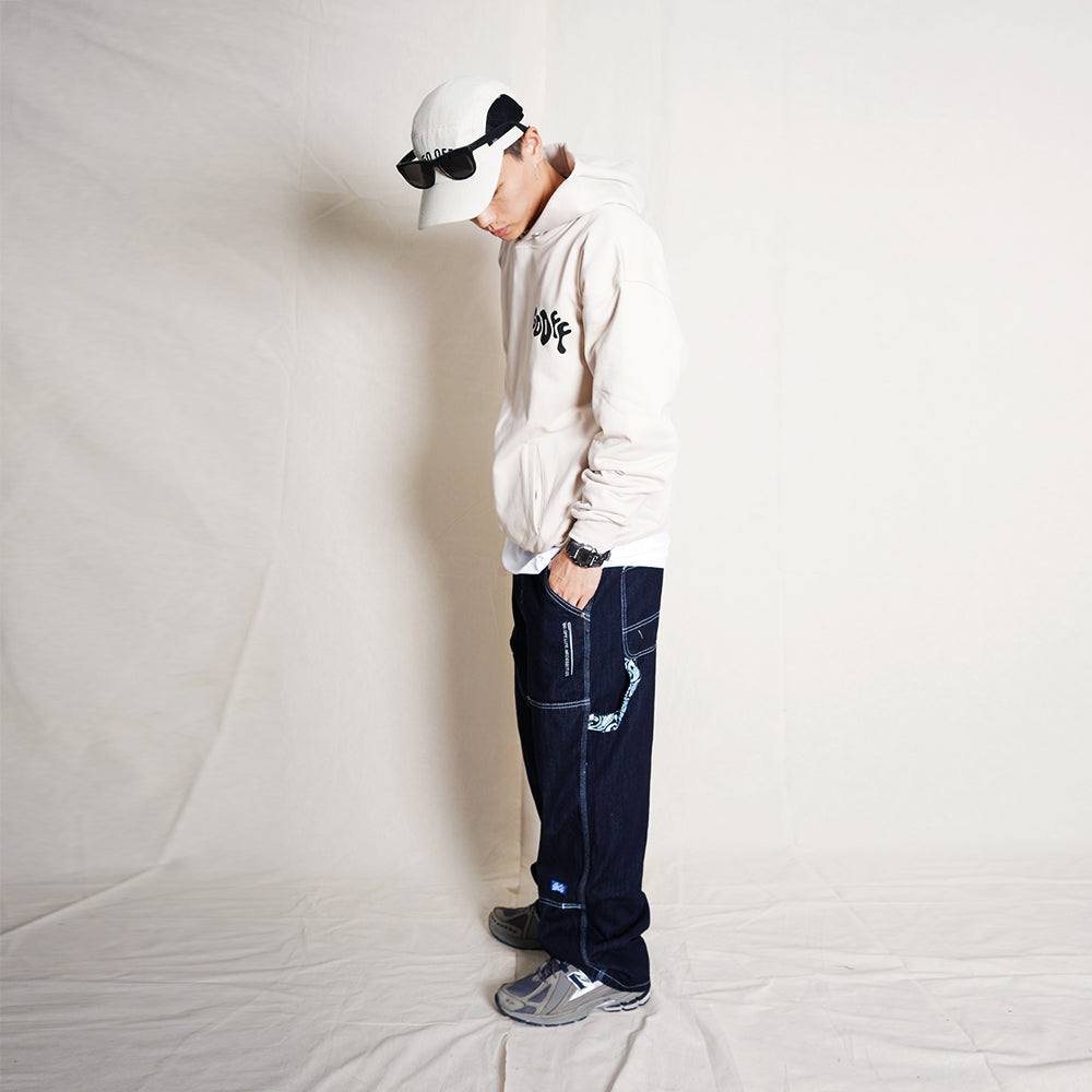 GO OFF TWIST RECORDS HOODIES (SAND)