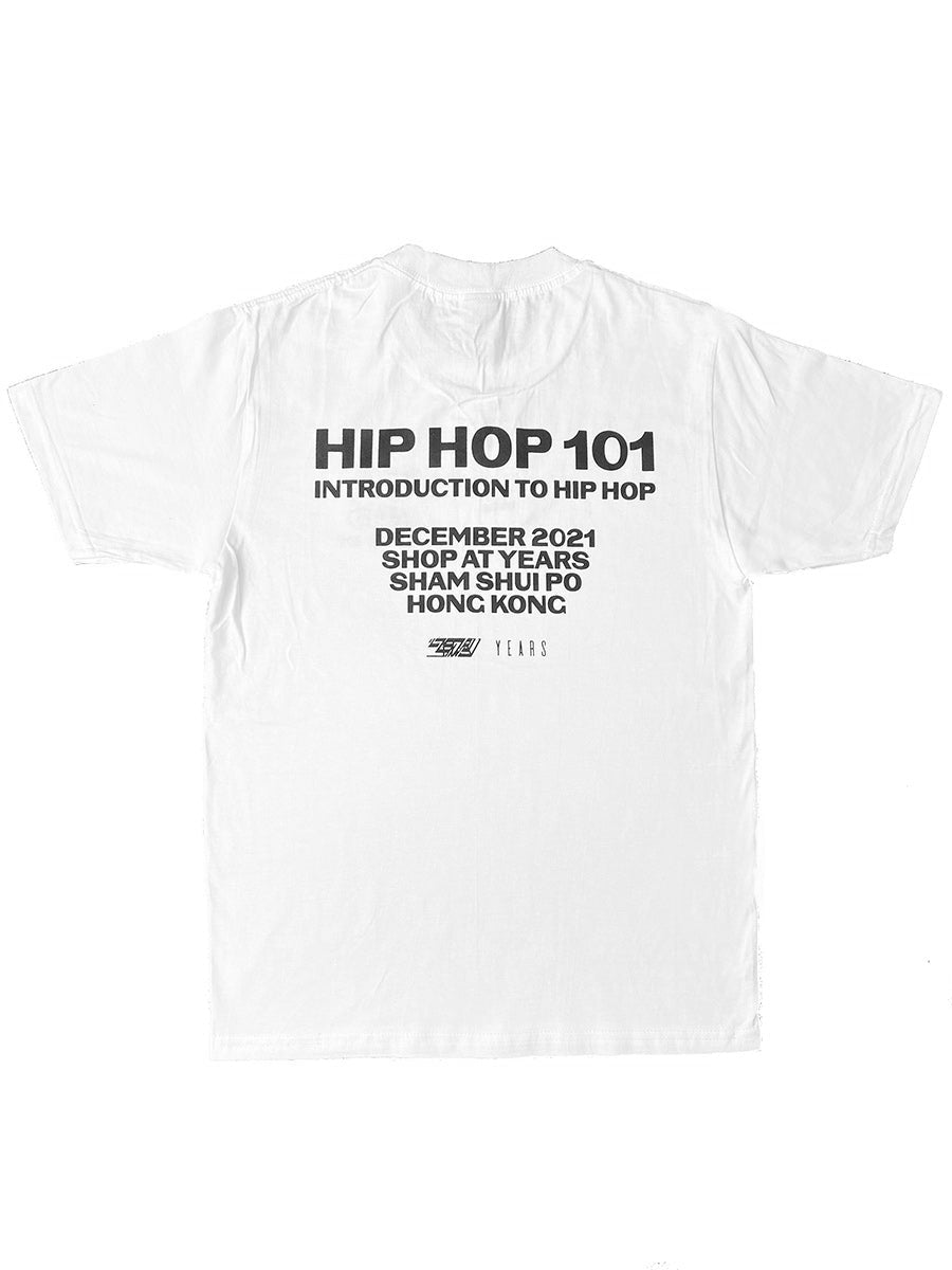 Hip Hop 101 Tee DJing 新界 (White)