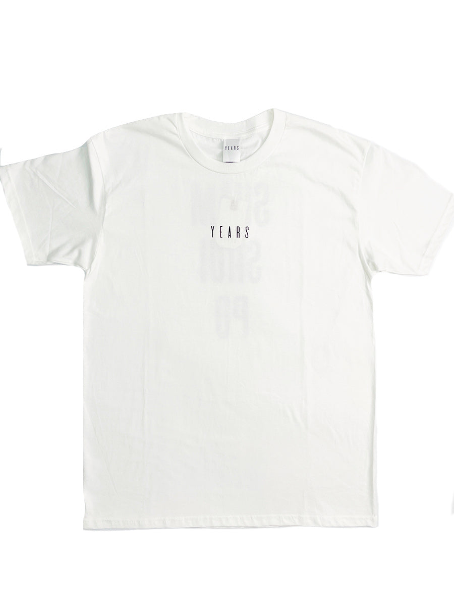 YEARS - "SHAM SHUI PO" Tee - Logo at the Centre (White)