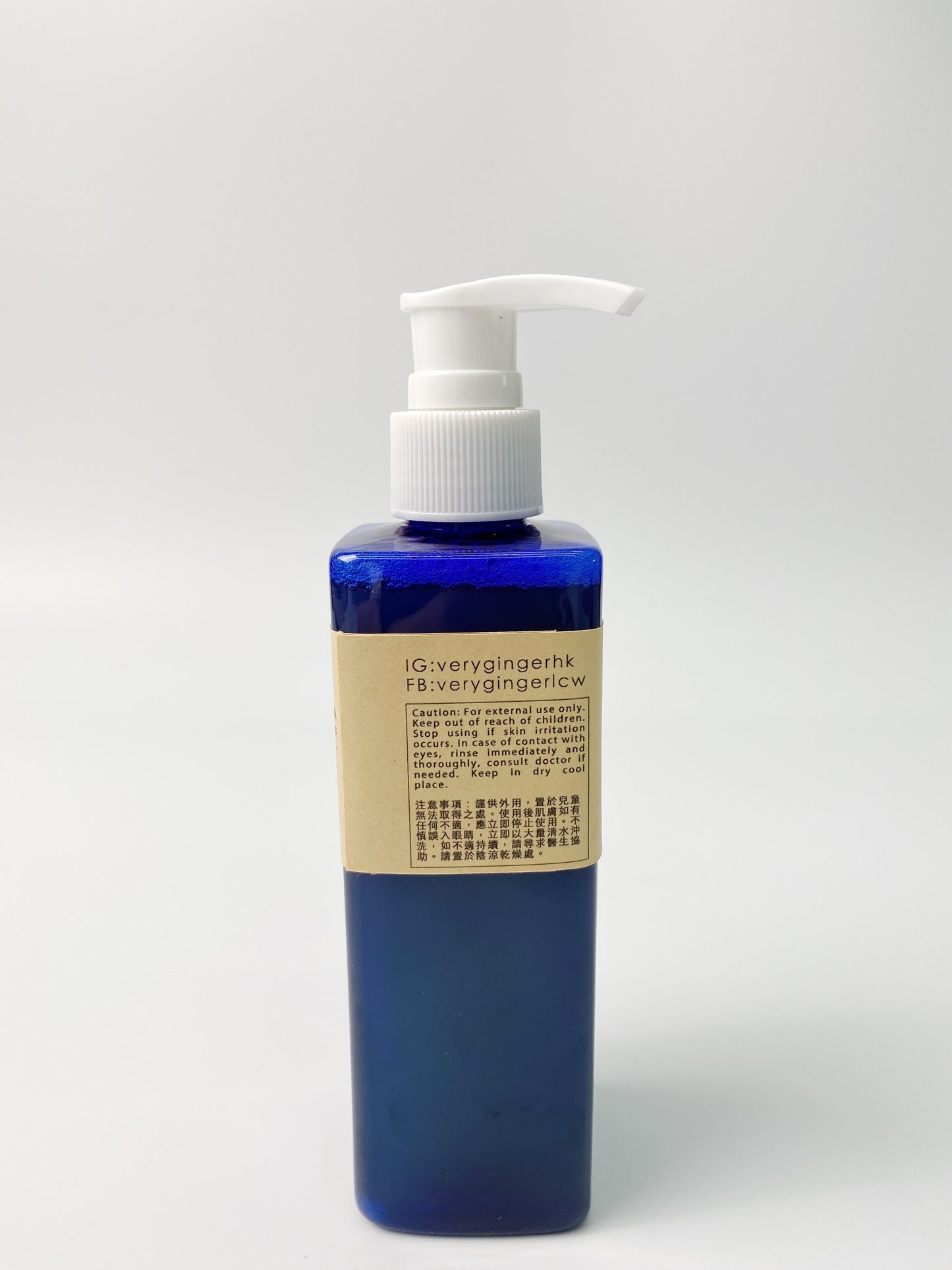 好夠薑鹼液 (改良配方:頭髮和身體適用) | Very Ginger HK Liquid Soap for hair and body