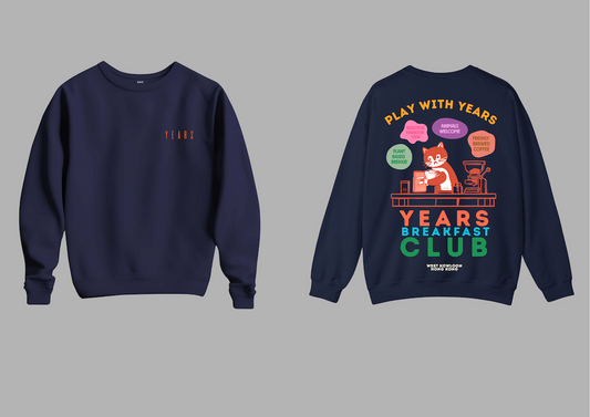 YEARS - PLAY WITH YEARS BREAKFAST CLUB Crewneck