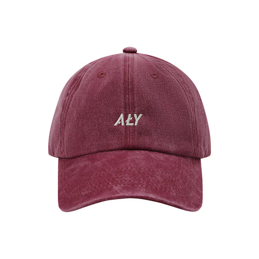 Aly Good Vibes - "Aly Logo Red" Washed Cap