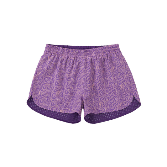 CHILLHANG 雙面運動沙灘褲(紫色)