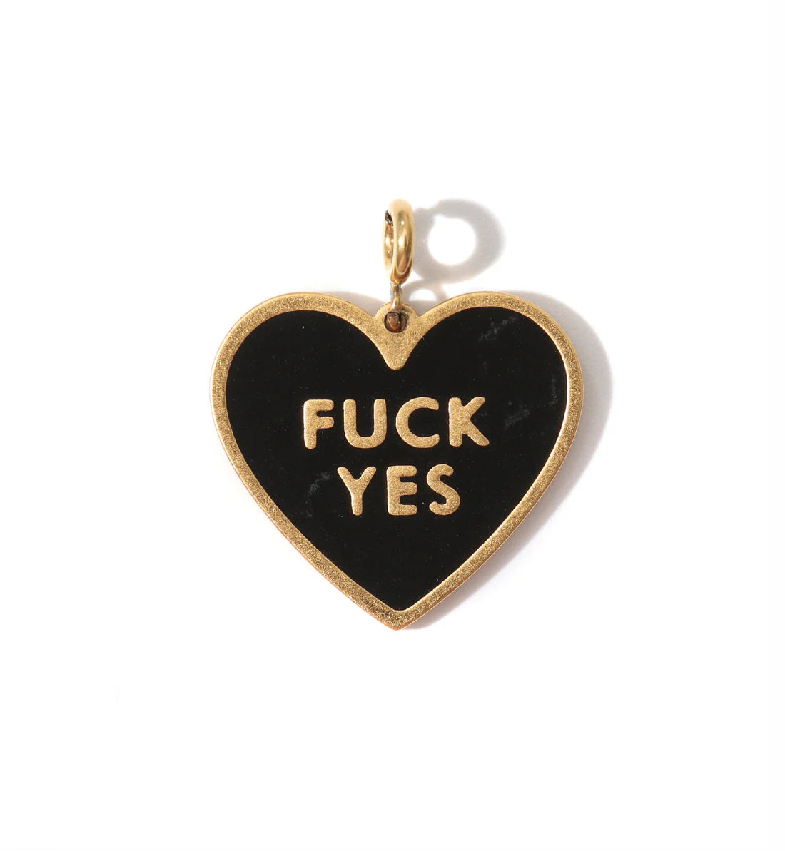 Matter Matters Fuck Yes Pendant • Black / Reversible