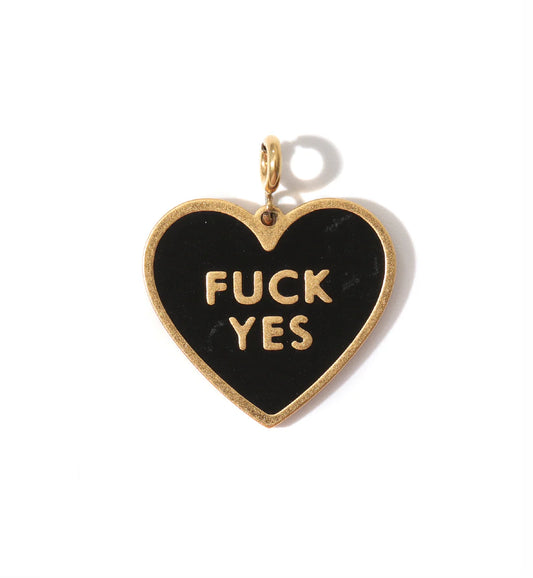 Matter Matters Fuck Yes Pendant • Black / Reversible