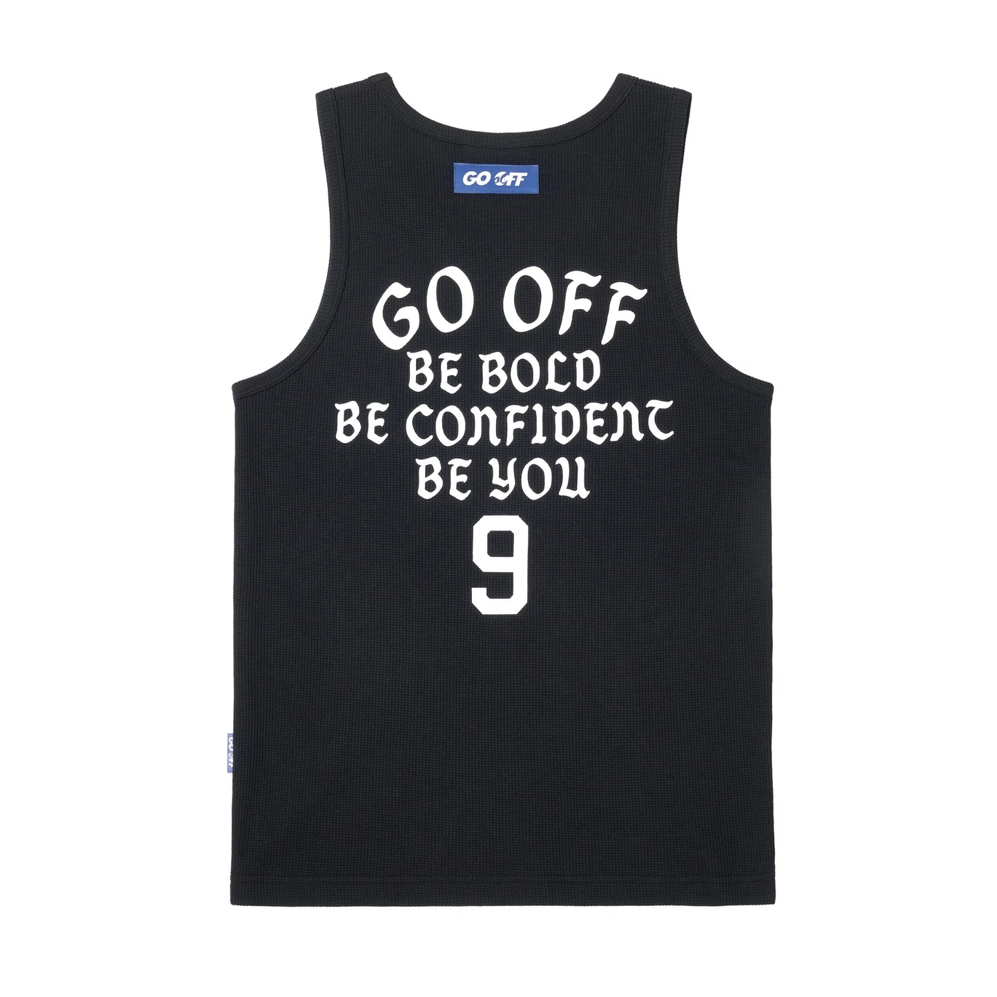 GO OFF Waffle-Knit Tank