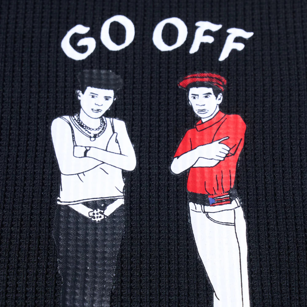 GO OFF Waffle-Knit Tank