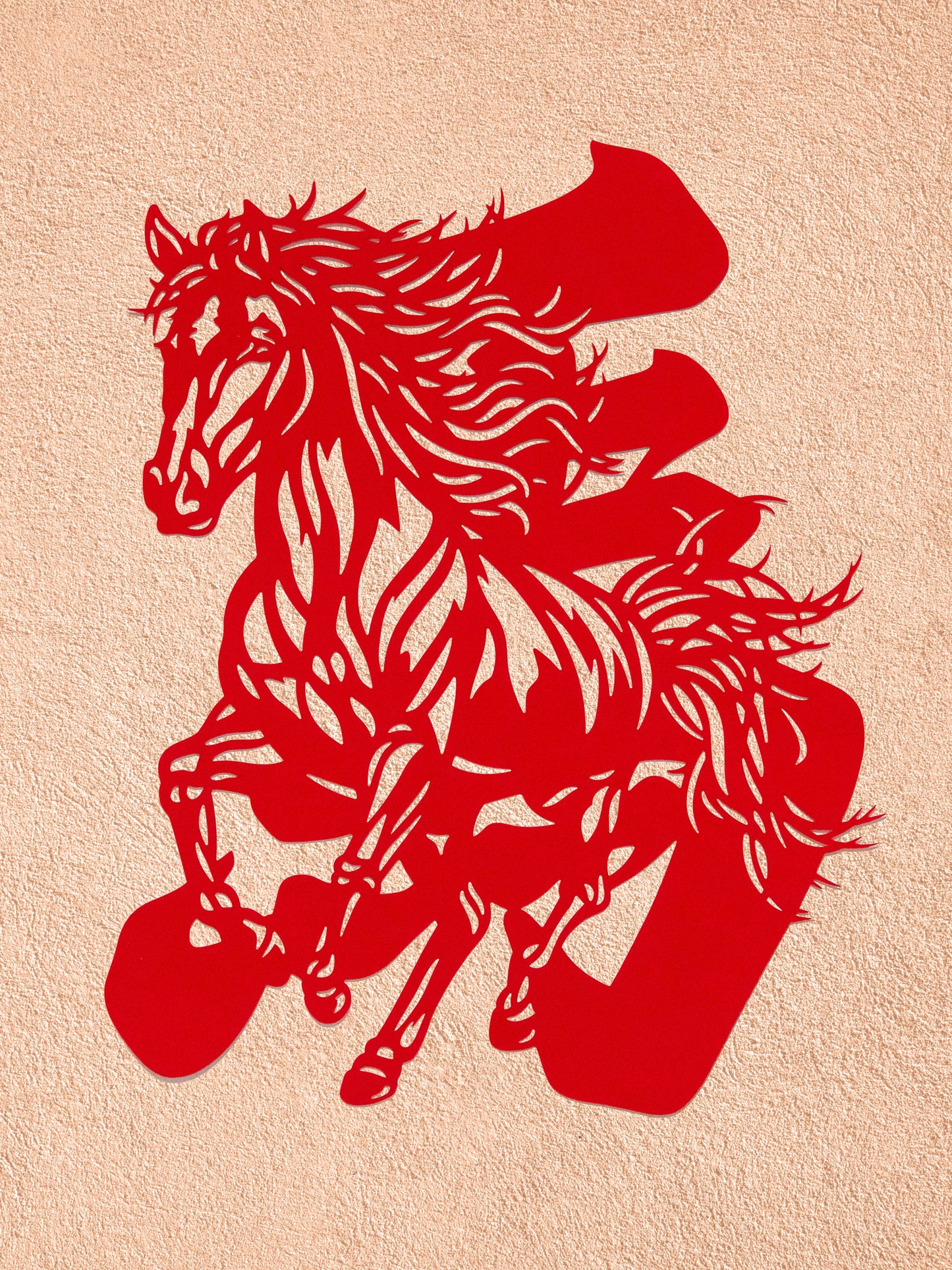 Papertecture | Year of the Horse Traditional Papercutting 馬年傳統中式剪紙
