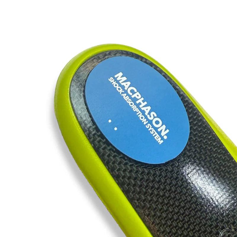 Macphason CurvePro CarbonLite (標準版): 彈性緩震足弓支撐足球鞋墊