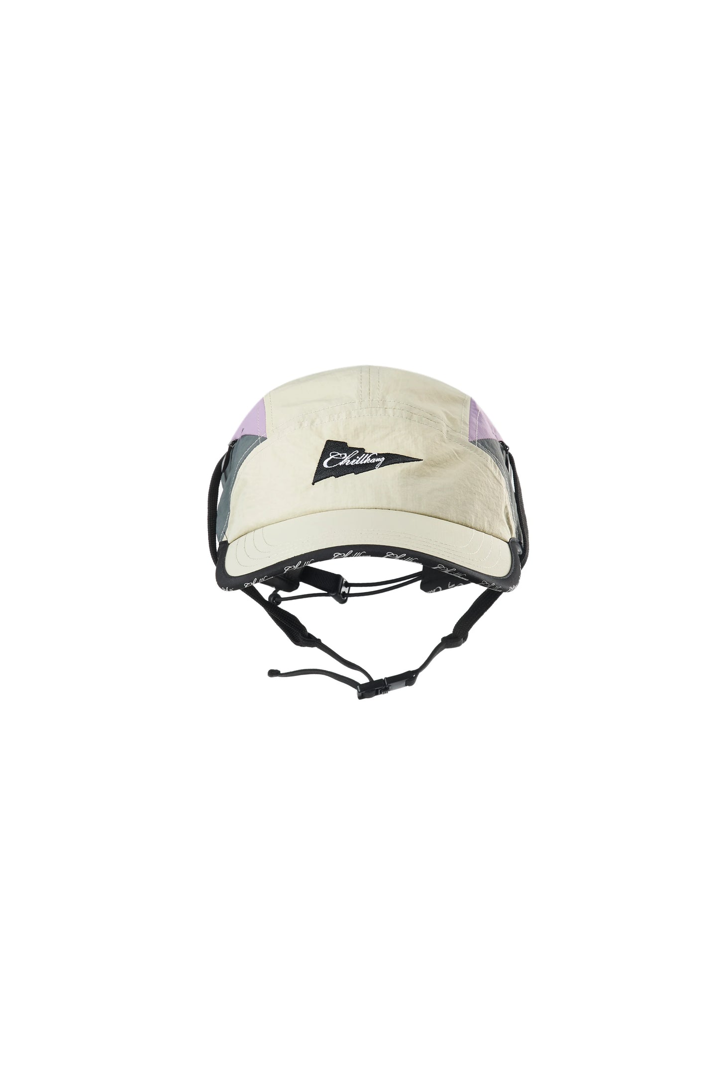 CHILLHANG 拼色衝浪棒球帽(紫 x 灰)