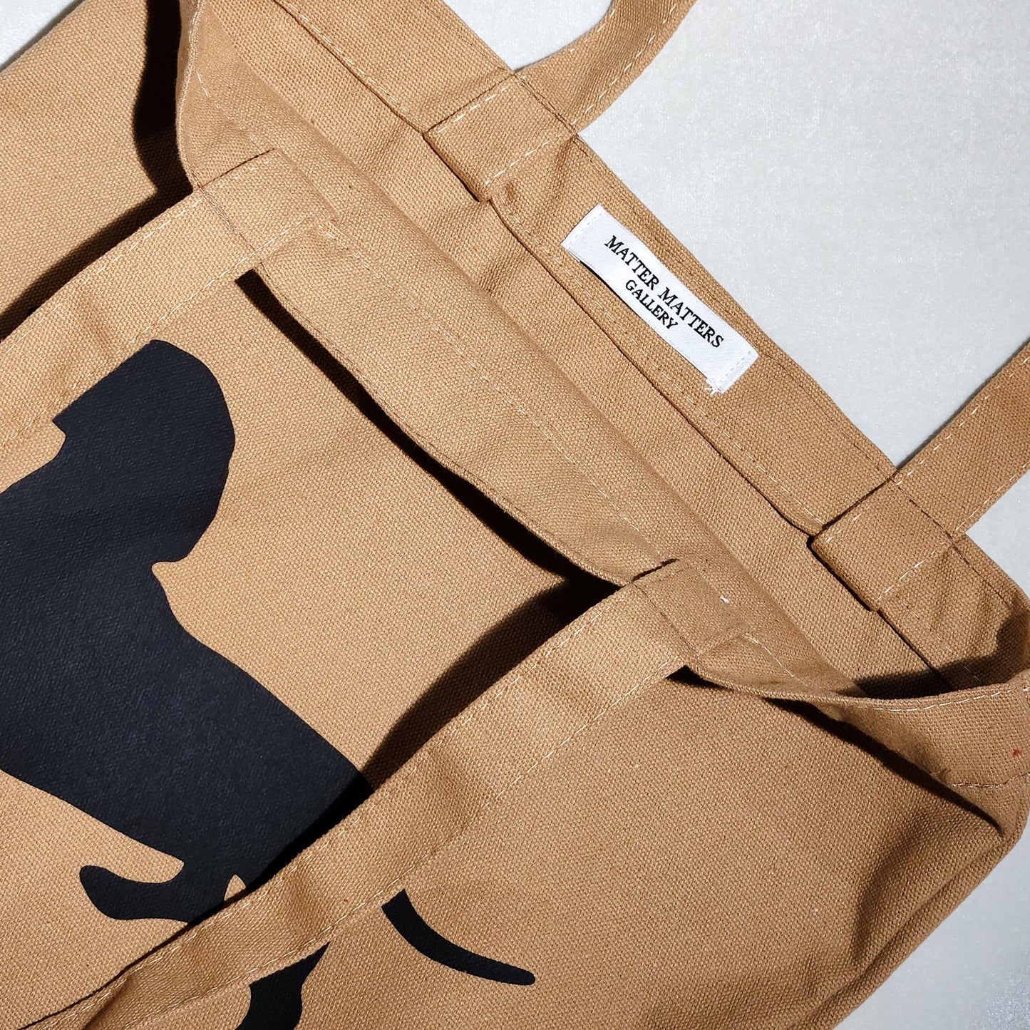 Matter Matters Dog • Brown/ Tote Bag
