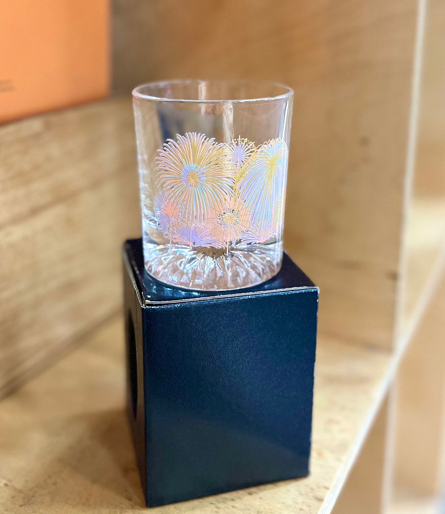 日本製 冷感變色花火玻璃杯 | Made in Japan Fireworks Glass Cup