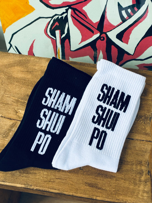 YEARS SOCKS - SHAM SHUI PO (BLACK / WHITE)