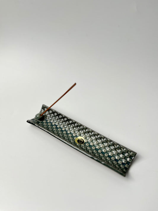 日本信樂燒 馬賽克線香座｜Japanese Shigaraki Ware Mosaic Incense Holder