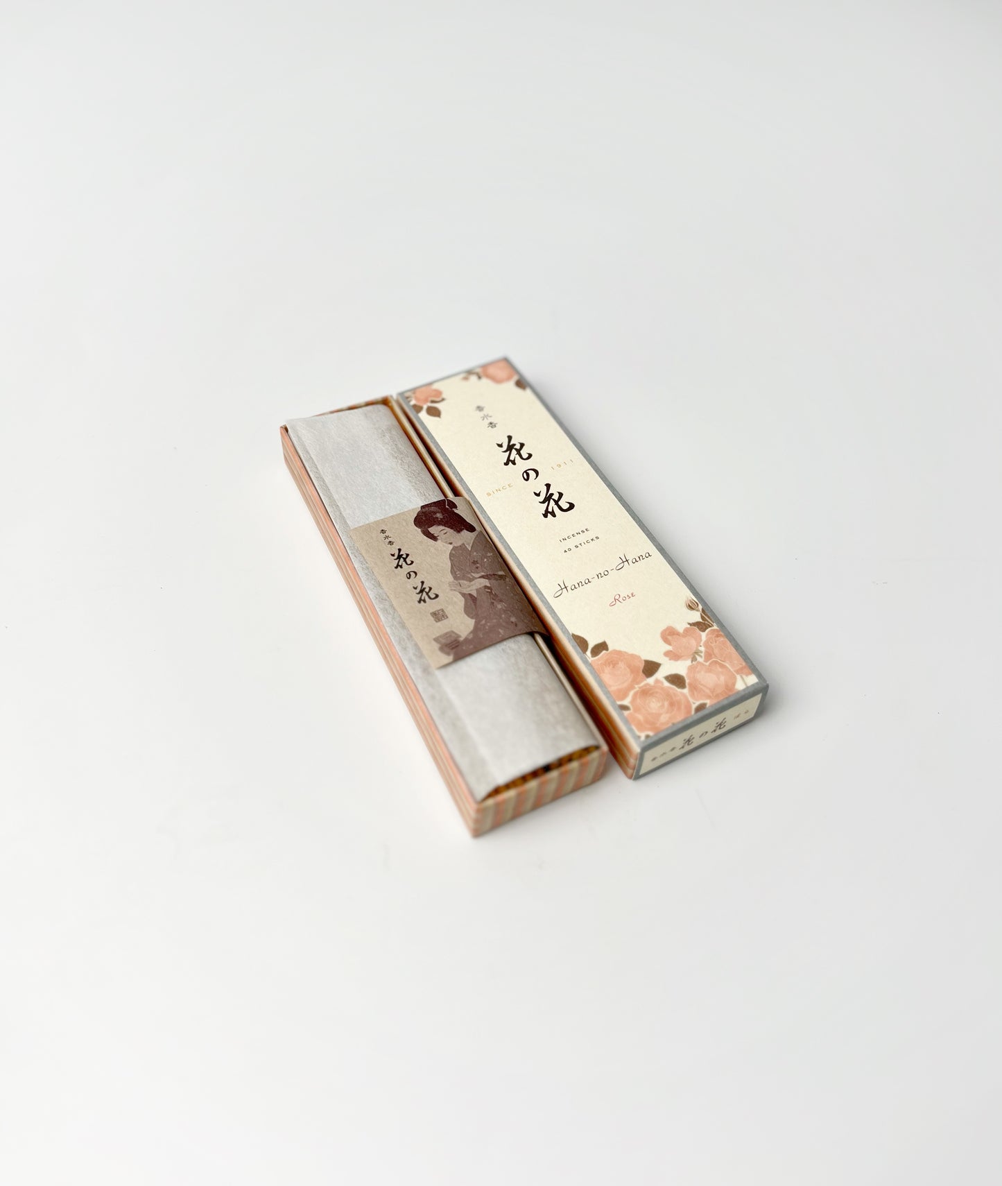 日本香堂花之花線香(玫瑰) | Japanese Hana No Hana Incense (Rose)