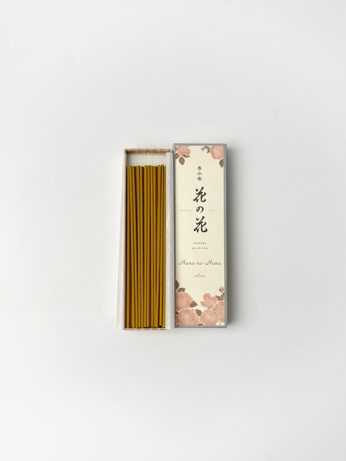 日本香堂花之花線香(玫瑰) | Japanese Hana No Hana Incense (Rose)