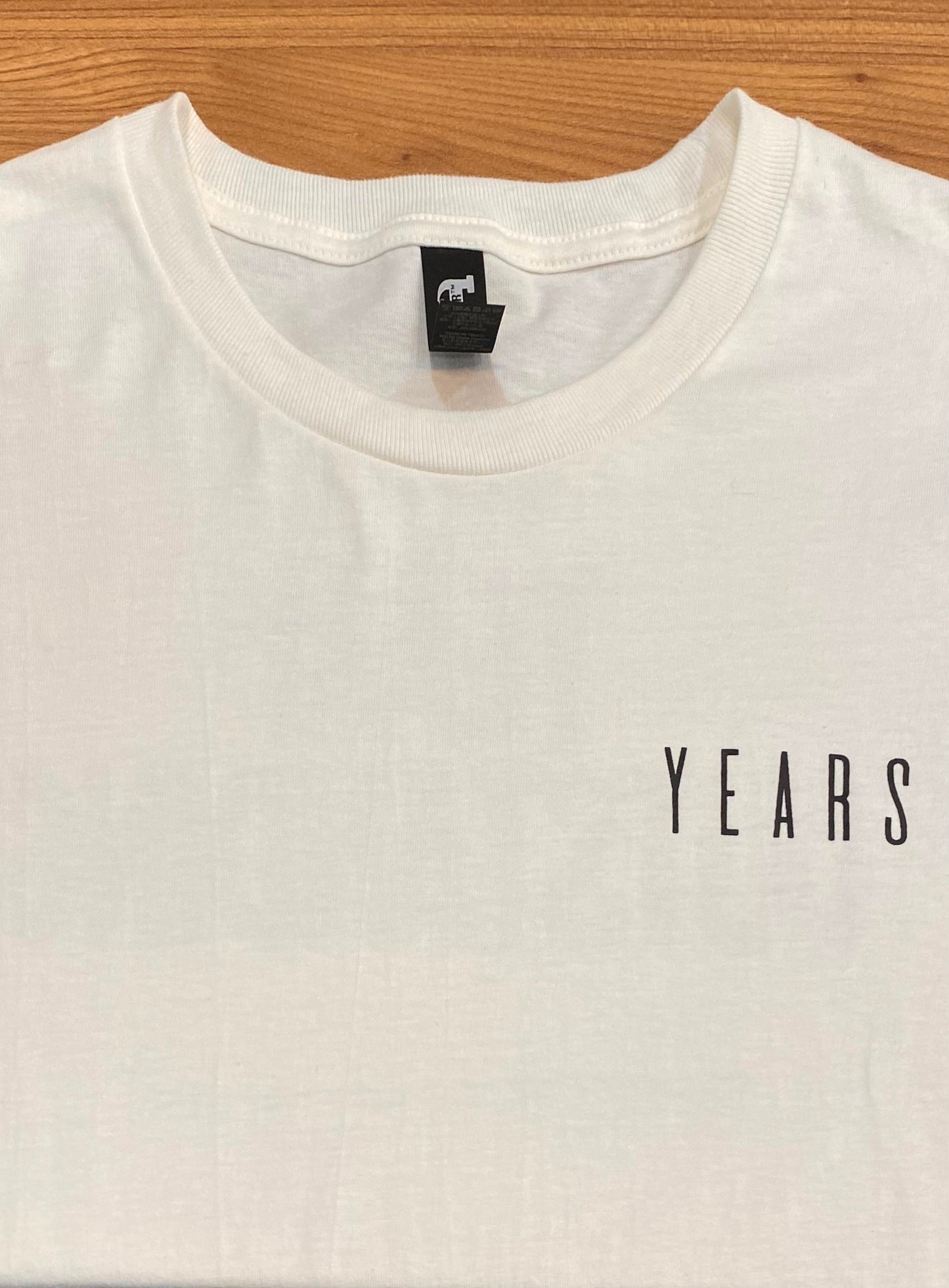 YEARS - "TEAM OUTSTANDING" Tee (White)