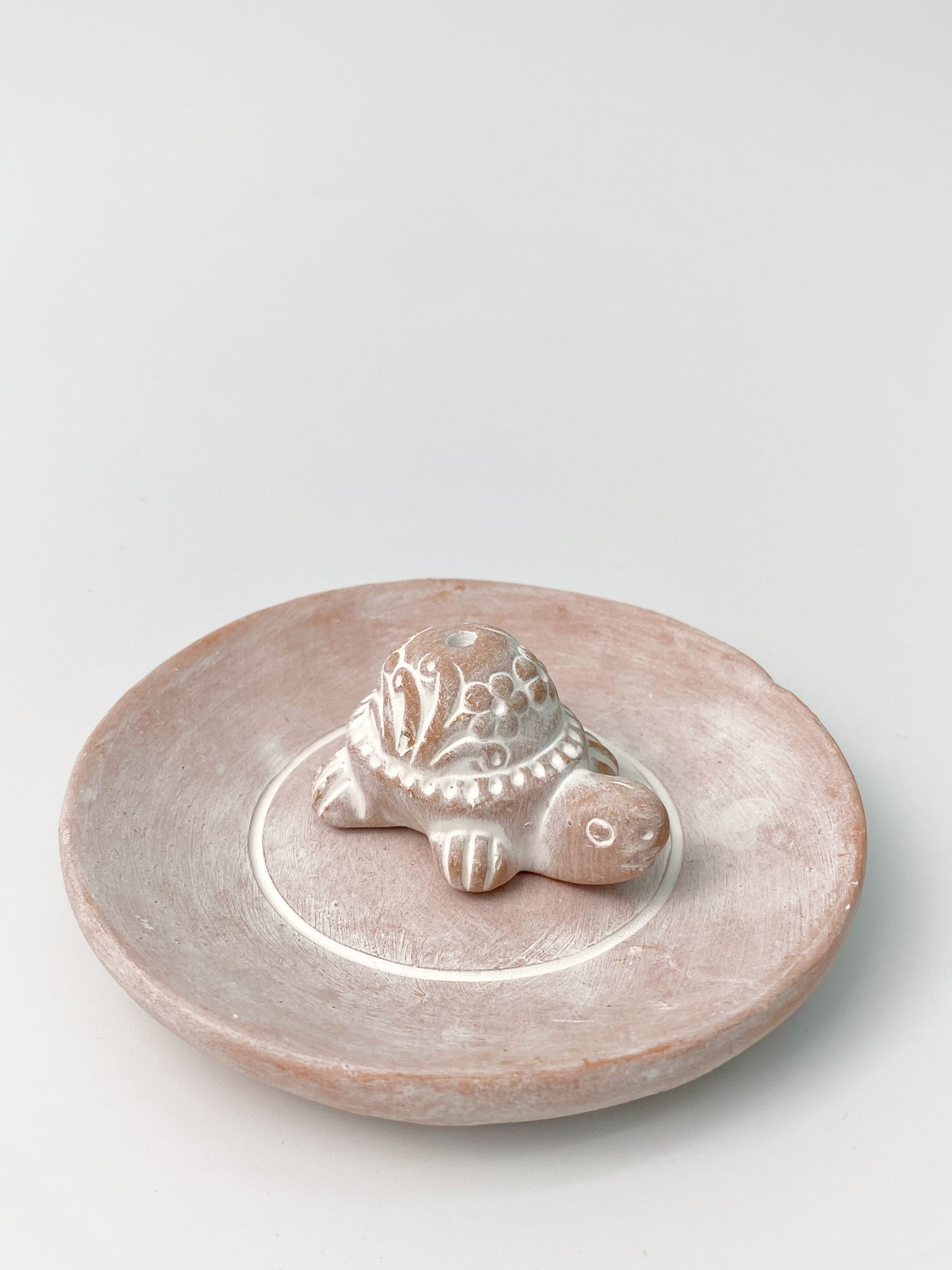 海龜赤土線香座｜Sea Turtle Red Clay Incense Holder