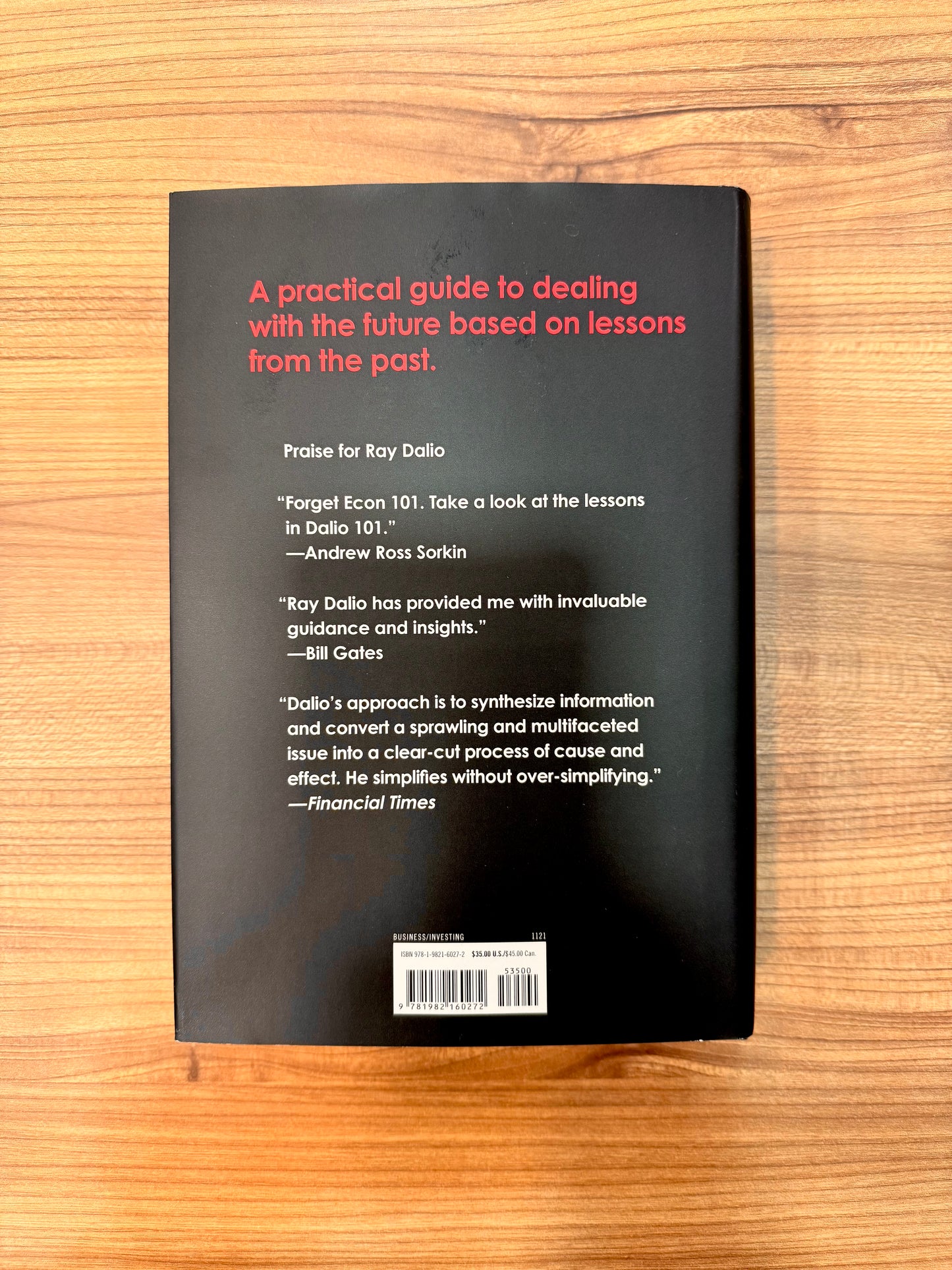 Ray Dalio - Principles for Dealing with the Changing World Order : Why Nations Succeed and Fail
