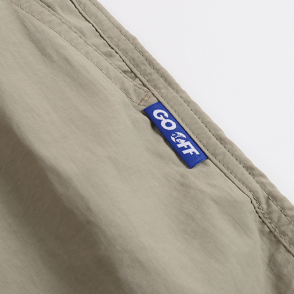 GO OFF G Logo Quick-Dry Shorts (Khaki)